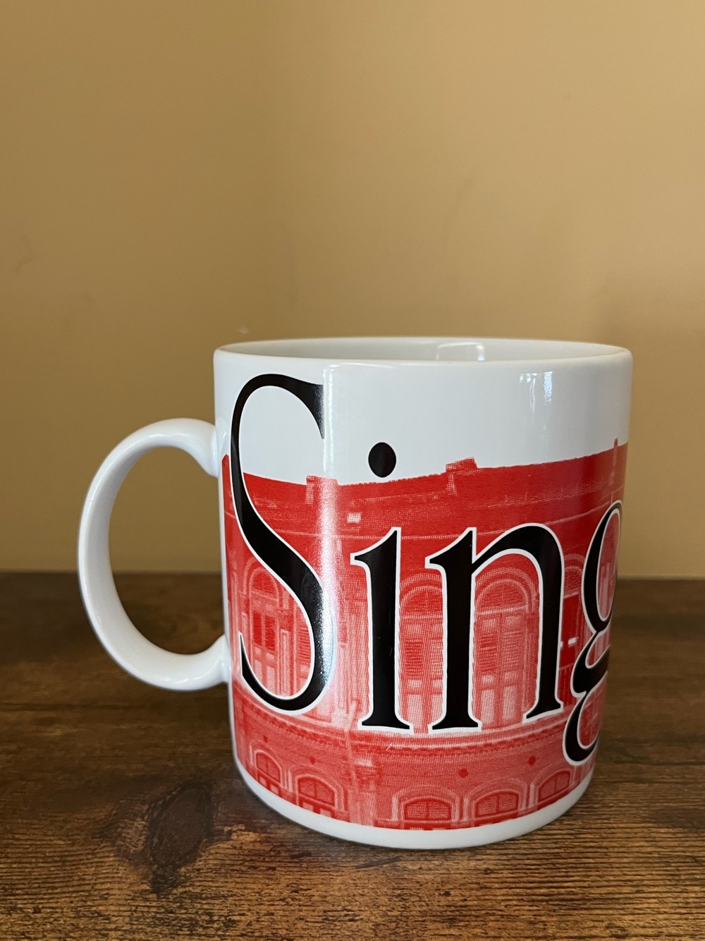 Starbucks Singapore 1994 City Collector Series Mug Cup 20 Oz